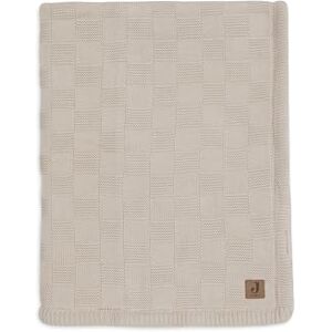 Jollein Baby Blanket Box Knit Warm Sand/Velvet 75x100cm 100% Cotton for Baby Cradle 1.5 TOG GOTS Certified Jollein Baby Blanket Box Knit Warm Sand/Velvet 75x100cm 100% Cotton for Baby Cradle 1.5 TOG GOTS Certified