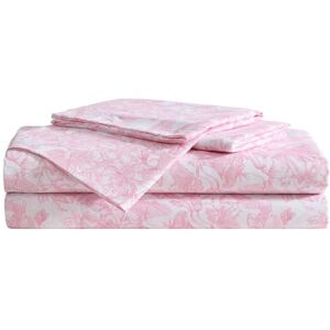 Betsey Johnson Twin XL Sheets, Fade & Wrinkle Resistant Bedding Set with Matching Sham(s), Soft & Lightweight Bedding Essentials (Fairytale Floral Pink, Twin XL) Betsey Johnson Twin XL Sheets, Fade & Wrinkle Resistant Bedding Set with Matching Sham(s), Soft & Lightweight Bedding Essentials (Fairytale Floral Pink, Twin XL)