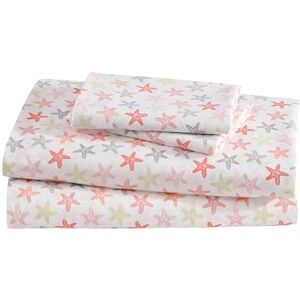 Elite Home Products Inc. Coastal Microfiber Print Sheet Sets - Queen Elite Home Products Inc. Coastal Microfiber Print Sheet Sets - Queen