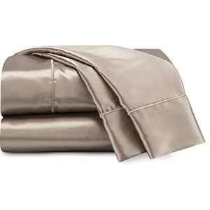 MARTEX Sheet Set, Polyester, Gold, King MARTEX Sheet Set, Polyester, Gold, King