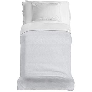 PENSIERI DELICATI Bedspread 220 x 280 cm, 100% Cotton Pique Single Sheet, Ideal as a Furnishing Towel, Double Bed Blanket, Grey Dublin Design, 100% Made in Italy PENSIERI DELICATI Bedspread 220 x 280 cm, 100% Cotton Pique Single Sheet, Ideal as a Furnishing Towel, Double Bed Blanket, Grey Dublin Design, 100% Made in Italy