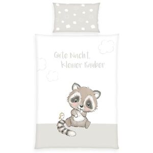 Herding Klaus GmbH Little Robber Bed Linen, Pillowcase Approx. 40 x 60 cm with Envelope Closure, Duvet Cover Approx. 100 x 135 cm with Smooth Zip, 100% Cotton, Renforcé Herding Klaus GmbH Little Robber Bed Linen, Pillowcase Approx. 40 x 60 cm with Envelope Closure, Duvet Cover Approx. 100 x 135 cm with Smooth Zip, 100% Cotton, Renforcé