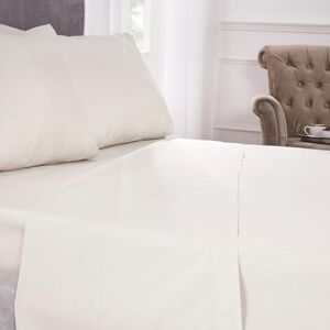 Emma Barclay Super King Ivory Percale Sheet Emma Barclay Super King Ivory Percale Sheet