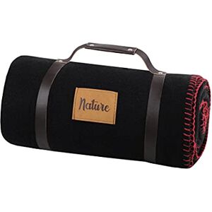 Stof Lovely Casa Dawson Fleece Blanket Black Size 130 x 150 cm Large Soft Warm Blanket for Sofa or Bedroom Bedspread Ideal for Home and Picnic Stof Lovely Casa Dawson Fleece Blanket Black Size 130 x 150 cm Large Soft Warm Blanket for Sofa or Bedroom Bedspread Ideal for Home and Picnic