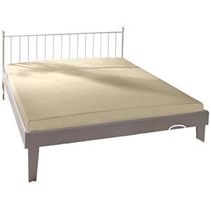 Bassetti 9235194 Fitted Sheet Plain 40/755 Cream Cotton/Elastane 180 cm x 200 cm / 200 cm x 220 cm Bassetti 9235194 Fitted Sheet Plain 40/755 Cream Cotton/Elastane 180 cm x 200 cm / 200 cm x 220 cm