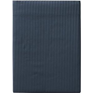 Essix - Cotton Satin Jacquard Sheet - 180x290cm - Blue Night - Bed Linen Essix - Cotton Satin Jacquard Sheet - 180x290cm - Blue Night - Bed Linen