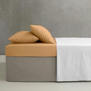 Catherine Lansfield Easy Iron Percale Combed Super King Fitted Sheet Caramel Catherine Lansfield Easy Iron Percale Combed Super King Fitted Sheet Caramel