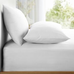 Appletree White King Fitted Sheet (152 x 200 x 28cm) Plain Bedding Simple Plain King Bed Sheet Soft & Luxury 100% Cotton Hotel Bed/Fitted Sheet Plain White Bed Sheet Appletree White King Fitted Sheet (152 x 200 x 28cm) Plain Bedding Simple Plain King Bed Sheet Soft & Luxury 100% Cotton Hotel Bed/Fitted Sheet Plain White Bed Sheet