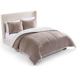 UGG Blissful Comforter Set Soft Cozy Bedding Reversible Comforter and Pillow Shams Queen Size Bedroom Accents Fawn UGG Blissful Comforter Set Soft Cozy Bedding Reversible Comforter and Pillow Shams Queen Size Bedroom Accents Fawn