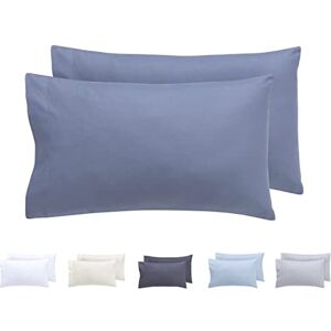 Todocama - Microfiber cushion covers - Set of 2 - 30x50 cm - Blue-gray Todocama - Microfiber cushion covers - Set of 2 - 30x50 cm - Blue-gray