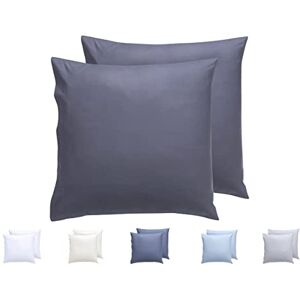 TODOCAMA Dark Gray Cushion Cover Set - Hypoallergenic, 60x60cm TODOCAMA Dark Gray Cushion Cover Set - Hypoallergenic, 60x60cm