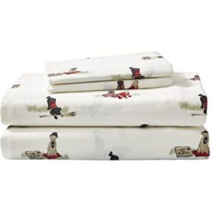 Eddie Bauer Twin Sheet Set, Warm Breathable Cotton Flannel Bedding with Deep Pockets, Brushed for Extra Softness, Cozy Home Decor, Oeko-Tex Certified (Retriver Adventure, Twin) Eddie Bauer Twin Sheet Set, Warm Breathable Cotton Flannel Bedding with Deep Pockets, Brushed for Extra Softness, Cozy Home Decor, Oeko-Tex Certified (Retriver Adventure, Twin)