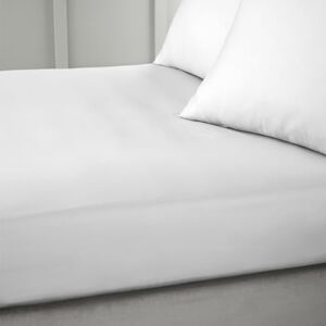 Bianca Cotton 400 Thread Count Bed Linen Fitted Sheet Dove Grey - Bed Linen Bianca Cotton 400 Thread Count Bed Linen Fitted Sheet Dove Grey - Bed Linen