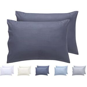 Todocama - Cushion Covers - Microfiber, 50x70 cm, Dark Gray - Cushion Covers Todocama - Cushion Covers - Microfiber, 50x70 cm, Dark Gray - Cushion Covers