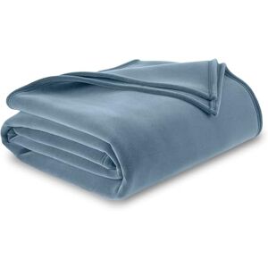 Vellux King Blanket - Soft Plush, Blue, Lightweight Insulation Vellux King Blanket - Soft Plush, Blue, Lightweight Insulation