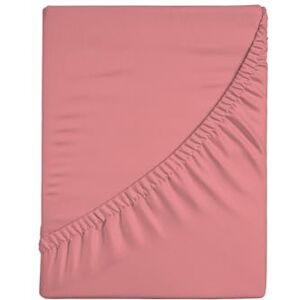 zer0bed , Fitted Sheet with Corners, Plain Colour, 100% Cotton, 30 cm Maxi Angle, 1 and a Quarter, Mauve, 130 x 200 cm zer0bed , Fitted Sheet with Corners, Plain Colour, 100% Cotton, 30 cm Maxi Angle, 1 and a Quarter, Mauve, 130 x 200 cm