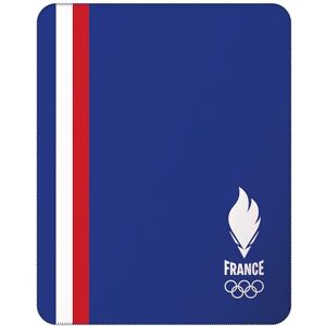 OMYDREAM Olympic Games Paris 2024 Printed Plaid 110 x 140 cm France Olympic Team Flag Oeko-TEX Large Fleece Blanket Blue OMYDREAM Olympic Games Paris 2024 Printed Plaid 110 x 140 cm France Olympic Team Flag Oeko-TEX Large Fleece Blanket Blue