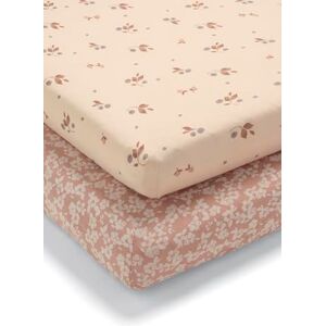 Mamas & Papas 2 Pack Cot/Bed Fitted Sheets (72 x 140cm), Berry Mamas & Papas 2 Pack Cot/Bed Fitted Sheets (72 x 140cm), Berry