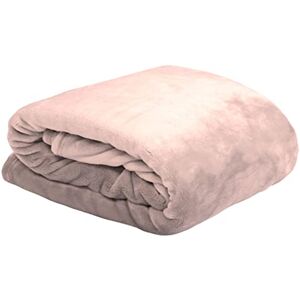 Stof LOVELY CASA Polyester Blanket – 130 x 160 cm Pink Stof LOVELY CASA Polyester Blanket – 130 x 160 cm Pink