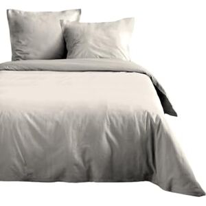 Stof Lovely Casa Duvet cover – Size 240 x 220 cm – 100% Oeko-Tex certified cotton – Colour Ivory – Model Eden – Bed linen for home – Ideal for double queen or standard bed Stof Lovely Casa Duvet cover – Size 240 x 220 cm – 100% Oeko-Tex certified cotton – Colour Ivory – Model Eden – Bed linen for home – Ideal for double queen or standard bed