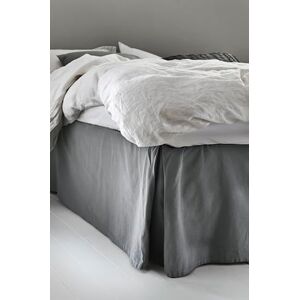 Jotex Colour Bed Skirt Organic Cotton Bed Skirt, Height 45 cm Dark Grey, 180 x 200 cm, Pack of 1 Jotex Colour Bed Skirt Organic Cotton Bed Skirt, Height 45 cm Dark Grey, 180 x 200 cm, Pack of 1