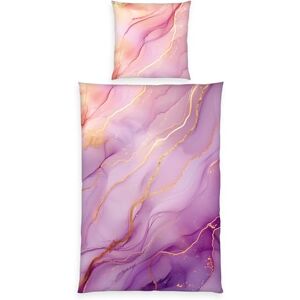 Herding Home Edition Satin Bed Linen Marble, Pillowcase Approx. 80 x 80 cm, Duvet Cover Approx. 155 x 220 cm, with Branded Zip, 100% Cotton/Satin Herding Home Edition Satin Bed Linen Marble, Pillowcase Approx. 80 x 80 cm, Duvet Cover Approx. 155 x 220 cm, with Branded Zip, 100% Cotton/Satin