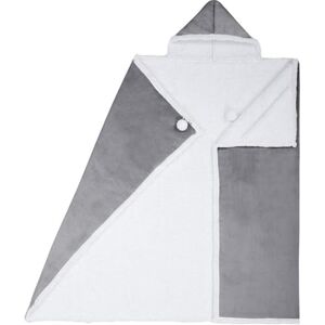 Safdie Premium Wearable Hooded Blanket for Adult Women and Men 71"x51" Super Soft, Lightweight, Microplush, Cozy and Functional Throw Blanket (Silver) Safdie Premium Wearable Hooded Blanket for Adult Women and Men 71"x51" Super Soft, Lightweight, Microplush, Cozy and Functional Throw Blanket (Silver)