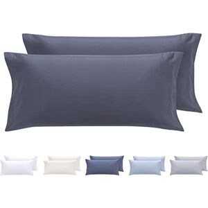 TODOCAMA Dark Gray Microfiber Pillowcases - Set of 2 TODOCAMA Dark Gray Microfiber Pillowcases - Set of 2