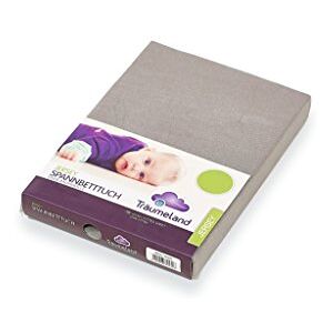 Traumeland Baby Cotton Jersey Fitted Sheet - 40x90cm Traumeland Baby Cotton Jersey Fitted Sheet - 40x90cm