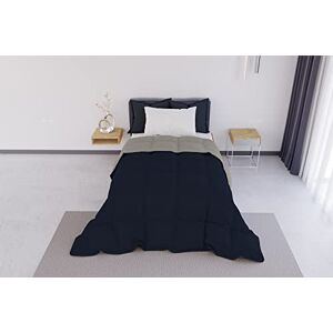 Italian Bed Linen ELEGANT Winter Quilt, Dark Blue/Light Grey, 170x260cm Italian Bed Linen ELEGANT Winter Quilt, Dark Blue/Light Grey, 170x260cm