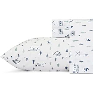 Eddie Bauer Cotton Percale Bedding Set - King - Stylish Home Decor Eddie Bauer Cotton Percale Bedding Set - King - Stylish Home Decor
