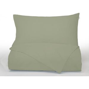 Bianca Plain Dyed Military Green Duvet Cover Set 200 x 220 + 60 x 70 (2) Bianca Plain Dyed Military Green Duvet Cover Set 200 x 220 + 60 x 70 (2)