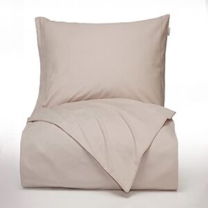Bianca Plain Dyed Percale Neutral Duvet Cover Set 160 x 220 cm + Pillowcase 50 x 110 cm + Fitted Sheet 90 x 200 cm, Cotton, Beige, 160x220+50x110+90x200 Bianca Plain Dyed Percale Neutral Duvet Cover Set 160 x 220 cm + Pillowcase 50 x 110 cm + Fitted Sheet 90 x 200 cm, Cotton, Beige, 160x220+50x110+90x200