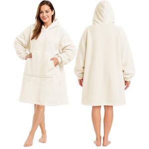 KEPLIN Oversized Blanket Hoodie – Ultra Soft Fleece & Sherpa Lined Wearable Hoodie Blanket with Large Pocket and Elasticated Cuffs – One Size Fits Most for Lounging, Travel, Camping & Home Comfort KEPLIN Oversized Blanket Hoodie – Ultra Soft Fleece & Sherpa Lined Wearable Hoodie Blanket with Large Pocket and Elasticated Cuffs – One Size Fits Most for Lounging, Travel, Camping & Home Comfort
