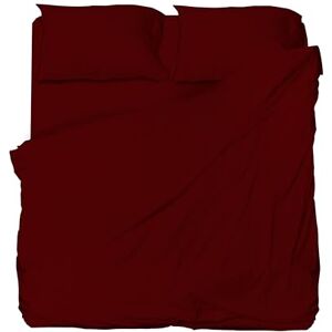 hermet Microfibre Double Bed Sheet Set, Purple, Complete Bed, Top Sheet, Fitted Sheet, Pair of Pillowcases, Winner hermet Microfibre Double Bed Sheet Set, Purple, Complete Bed, Top Sheet, Fitted Sheet, Pair of Pillowcases, Winner