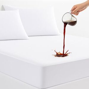 Family Bedding Waterproof Double Mattress Protector 100% Cotton Terry Top Fitted Mattress Cover Machine Washable Waterproof Mattress Protector Double- Extra Deep (140x200) cm. Family Bedding Waterproof Double Mattress Protector 100% Cotton Terry Top Fitted Mattress Cover Machine Washable Waterproof Mattress Protector Double- Extra Deep (140x200) cm.