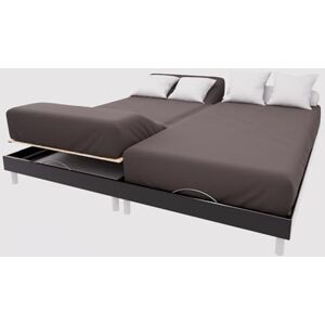 Soleil d'ocre , TPR Cotton Fitted Sheet 57 Thread Count 2 x 70 x 190 cm Plain Brown Soleil d'ocre , TPR Cotton Fitted Sheet 57 Thread Count 2 x 70 x 190 cm Plain Brown