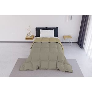 Italian Bed Linen ELEGANT Winter Quilt, Taupe/Cream, 170x260cm Italian Bed Linen ELEGANT Winter Quilt, Taupe/Cream, 170x260cm