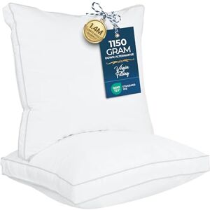 Utopia Bedding Bed Pillows for Sleeping European Size (White), Set of 2, Cooling Hotel Quality, Gusseted Pillow for Back, Stomach or Side Sleepers Utopia Bedding Bed Pillows for Sleeping European Size (White), Set of 2, Cooling Hotel Quality, Gusseted Pillow for Back, Stomach or Side Sleepers