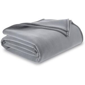 Vellux Twin Grey Blanket - Insulating, Soft, Durable, All Seasons Vellux Twin Grey Blanket - Insulating, Soft, Durable, All Seasons