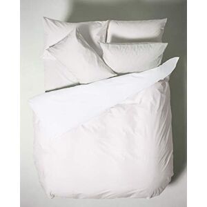 Bianca Plain Dyed White Duvet Cover Set 260x240+50x110(2) + White Pillow Case 50x80(2) Bianca Plain Dyed White Duvet Cover Set 260x240+50x110(2) + White Pillow Case 50x80(2)