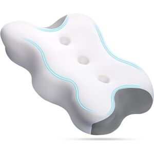 Euqvunn Memory Foam Pillow - Ergonomic Neck Support - 62×36×8/12 cm Euqvunn Memory Foam Pillow - Ergonomic Neck Support - 62×36×8/12 cm