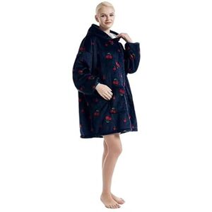 Everglamour Womens Clothing Hooded Blanket Adult Sized Costumes, Blue Everglamour Womens Clothing Hooded Blanket Adult Sized Costumes, Blue