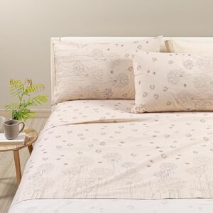 Caleffi Double Bed Set with Double Bed Sheets 100% Cotton 240 x 280 cm, Double Fitted Sheet 180 x 200 cm for Mattress 25 cm High, 2 Pillow Cases for Bed 50 x 80 cm Caleffi Double Bed Set with Double Bed Sheets 100% Cotton 240 x 280 cm, Double Fitted Sheet 180 x 200 cm for Mattress 25 cm High, 2 Pillow Cases for Bed 50 x 80 cm