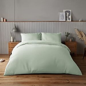 Silentnight Supersoft Duvet Set Cosy & Comfortable Delicate Touch Luxurious Easy Care Microfibre with Button Fastening Stylish & Modern Duvet Quilt Cover + Pillowcase Bed Set, King, Sage Green Silentnight Supersoft Duvet Set Cosy & Comfortable Delicate Touch Luxurious Easy Care Microfibre with Button Fastening Stylish & Modern Duvet Quilt Cover + Pillowcase Bed Set, King, Sage Green