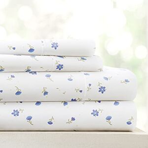 Linen Market Kingsize Floral Microfiber Bed Sheet Set - Bedding Set Linen Market Kingsize Floral Microfiber Bed Sheet Set - Bedding Set