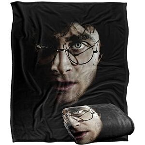 LOGOVISION HARRY POTTER Deathly Hallows Part 1 Poster Officially Licensed Silky Touch Super Soft Throw Blanket 152 x 127 cm LOGOVISION HARRY POTTER Deathly Hallows Part 1 Poster Officially Licensed Silky Touch Super Soft Throw Blanket 152 x 127 cm