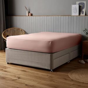 Silentnight Supersoft Fitted Sheet Cosy & Comfortable Delicate Touch Luxurious Easy Care Microfibre with Elasticated Corners Stylish & Modern Mattress Fitted Sheet, King Bed, Pink Silentnight Supersoft Fitted Sheet Cosy & Comfortable Delicate Touch Luxurious Easy Care Microfibre with Elasticated Corners Stylish & Modern Mattress Fitted Sheet, King Bed, Pink