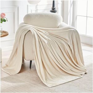 GC GAVENO CAVAILIA Flannel Fleece Throw Blanket King Size 200x240 Cm Mink GC GAVENO CAVAILIA Flannel Fleece Throw Blanket King Size 200x240 Cm Mink