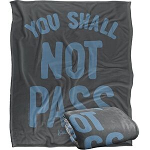 LOGOVISION LORD OF THE RINGS Blanket, 152 x 127 cm The Almighty Gandalf Silky Touch Super Soft Throw Blanket LOGOVISION LORD OF THE RINGS Blanket, 152 x 127 cm The Almighty Gandalf Silky Touch Super Soft Throw Blanket